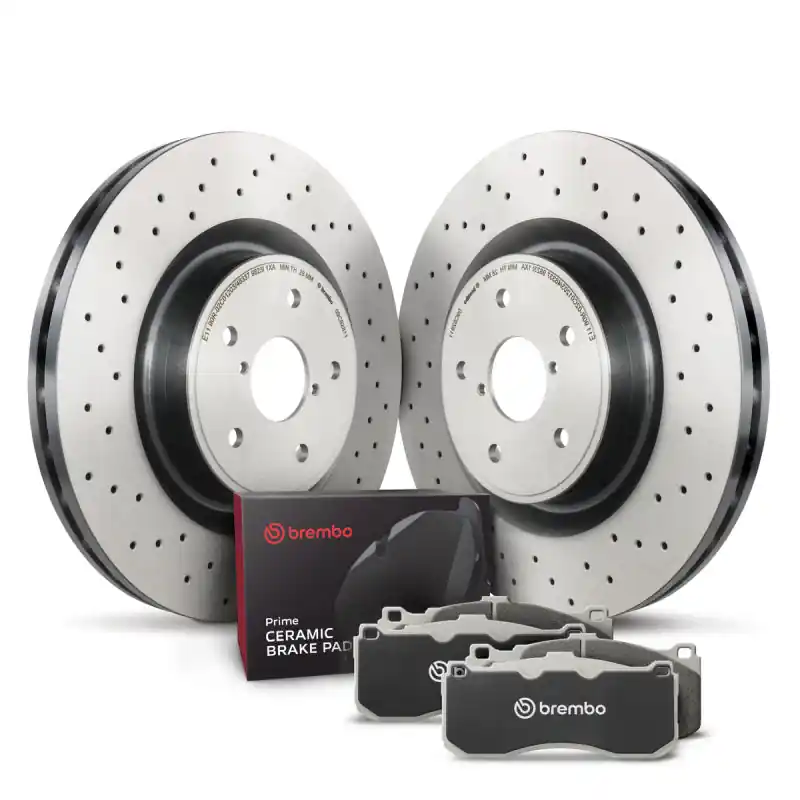 Brembo OE 1997 Mazda Miata/99-05 Miata/95-96 Protege Rear Disc Brake Kit (BREKT00469)