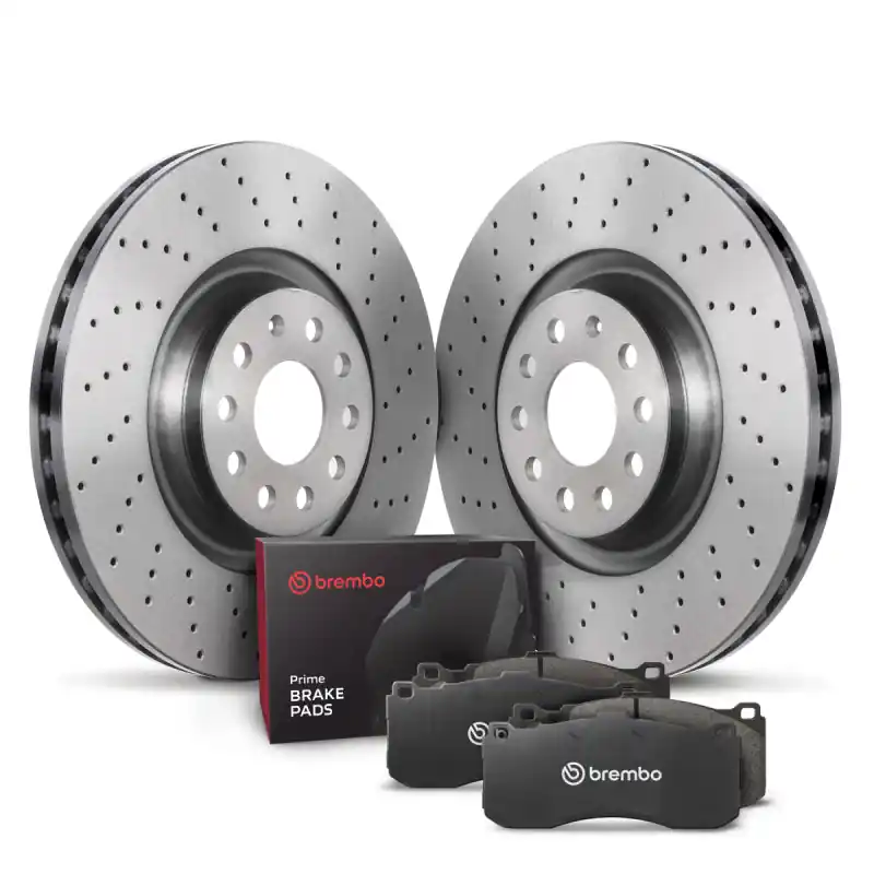 Brembo OE Mazda 3 04-13, 3 Sport 10-13 Rear Disc Brake Kit (BREKTX4061)