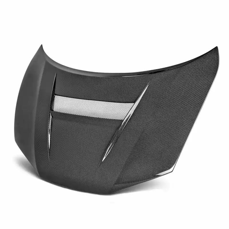 Seibon VSII-Style Carbon Fiber Hood (12-20 Honda Civic) (SEIHD14HDCV2D-VSII)