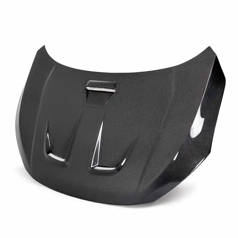 Seibon MR-Style Carbon Fiber Hood (16-21 Honda Civic) (SEIHD16HDCV-MR)