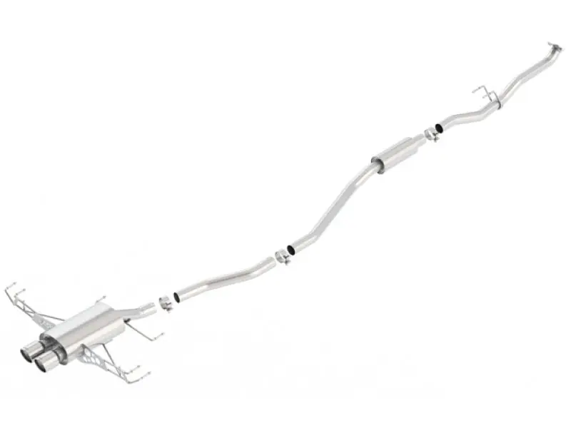Borla S-Type Cat-Back Exhaust (17-21 Honda Civic) (BOR140739)