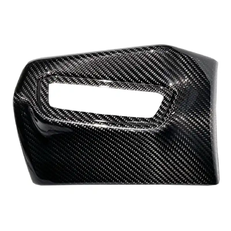 Rexpeed Dry Carbon Light Button Trims | A90 Toyota Supra