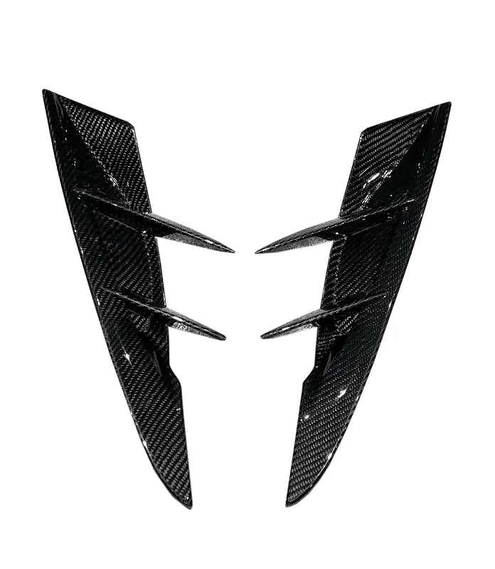 Rexpeed Dry Carbon Front Canards | A90 Toyota Supra