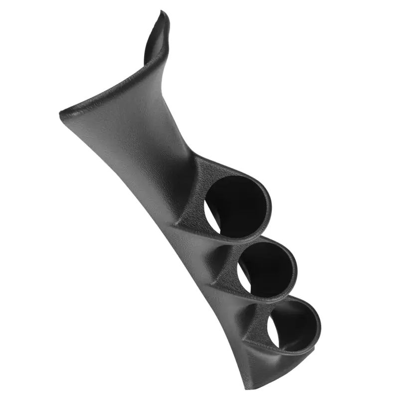 Autometer Black Triple 52mm Pillar Pod (95-99 Mitsubishi Eclipse / Eagle Talon) (ATM22613)