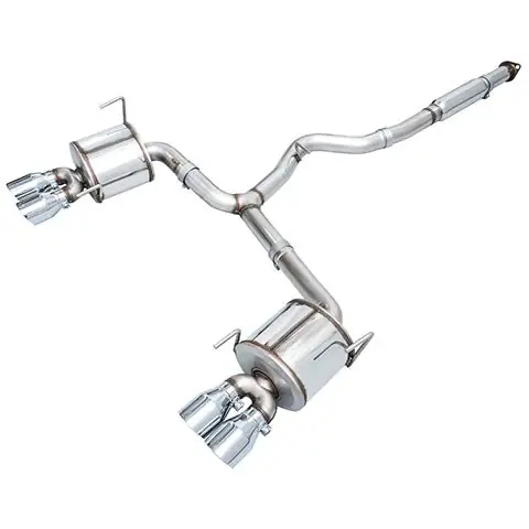 AWE Tuning Touring Edition Exhaust - Chrome Silver Tips (22+ VB Subaru WRX) (AWE3015-42979)