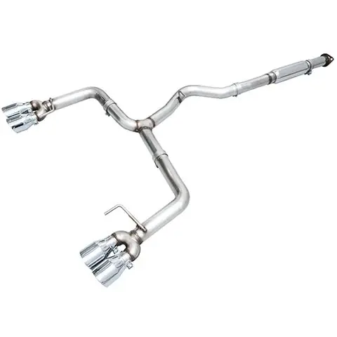 AWE Tuning Track Edition Exhaust - Chrome Silver Tips (22+ VB Subaru WRX) (AWE3020-42979)