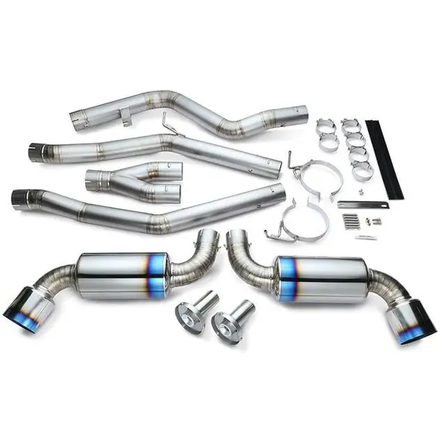 Tomei Titanium Catback Exhaust System | 2020-2021 Toyota GR Supra 3.0L (TB6090-TY06B)