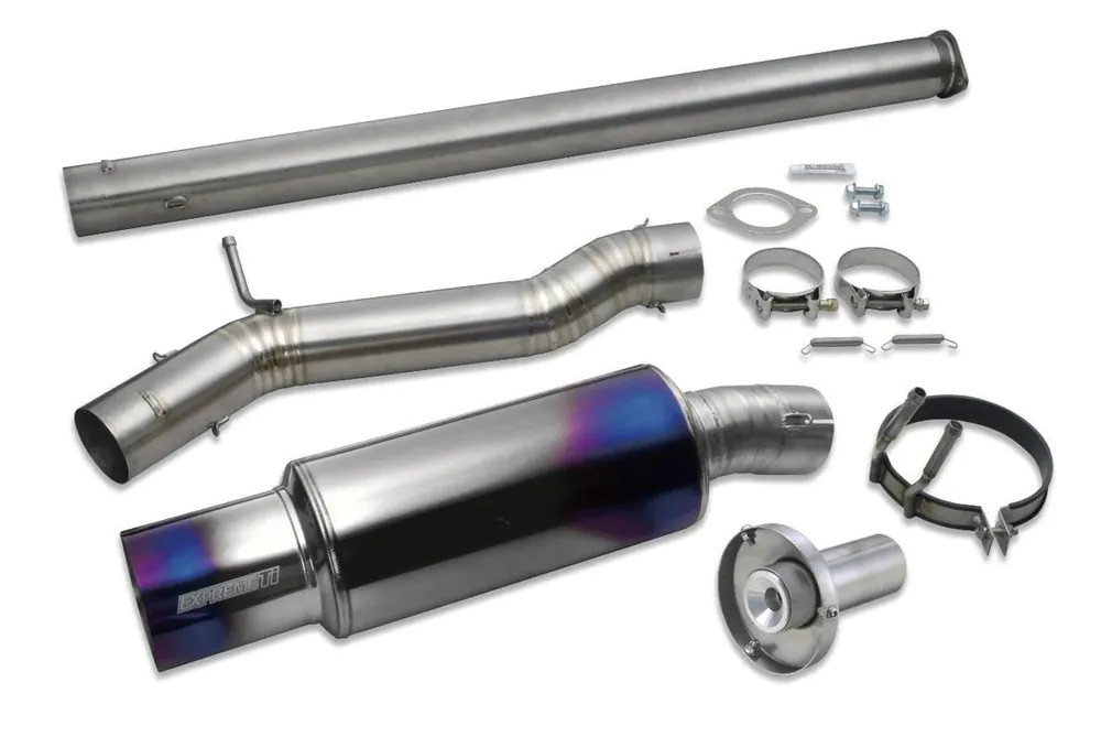Tomei Titanium Cat-Back Exhaust System | Mitsubishi Evo X (TB6090-MT02A)