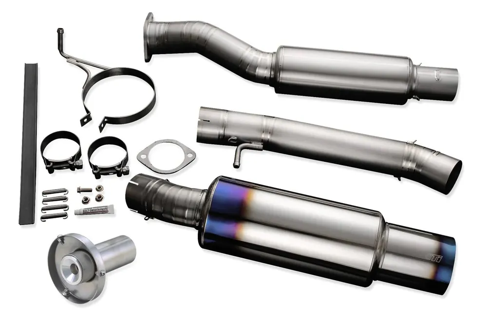 Tomei Titanium Single Exit Cat-Back Exhaust System (Nissan 350Z) (TB6090-NS04A)