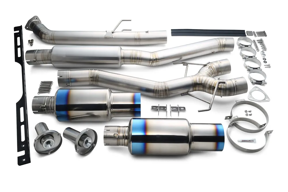 Tomei Titanium Cat-Back Exhaust System (17-21 Civic Type-R) (TB6090-HN06C)