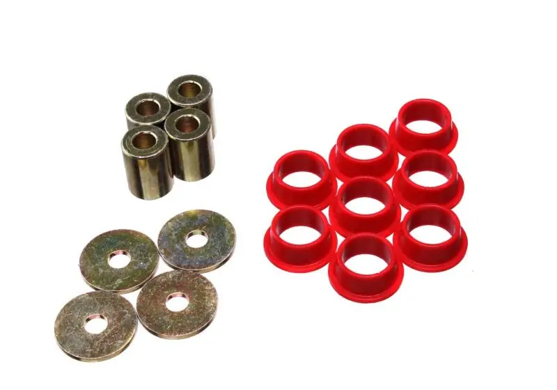 Energy Suspension Red Rack and Pinion Bushing Set | Honda S2000 (ENG16.10106R)