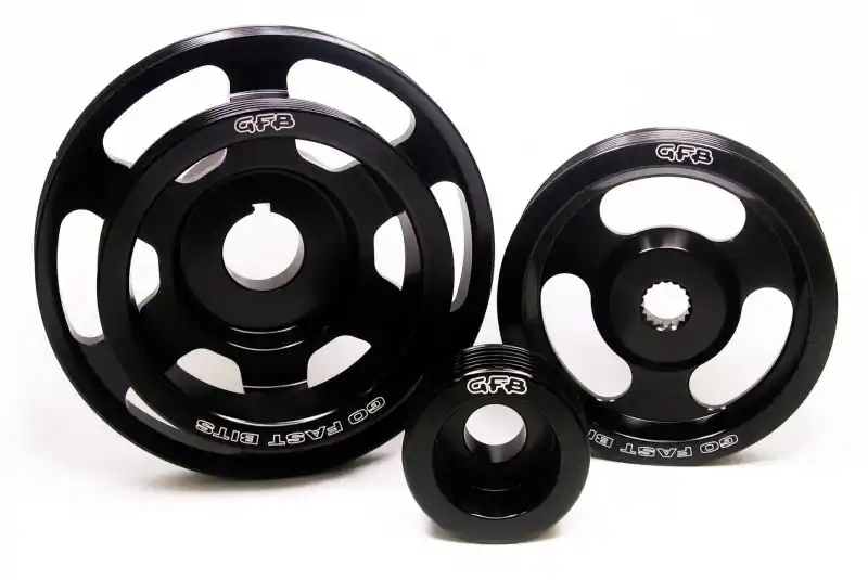 GFB 3 pc Underdrive/Non-Underdrive Pulley Kit (08+ WRX/STi) (GFB2014)