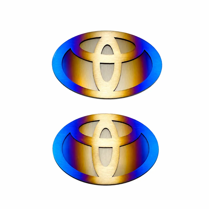 JDC Titanium "Toyota" Badge | A90 Toyota Supra