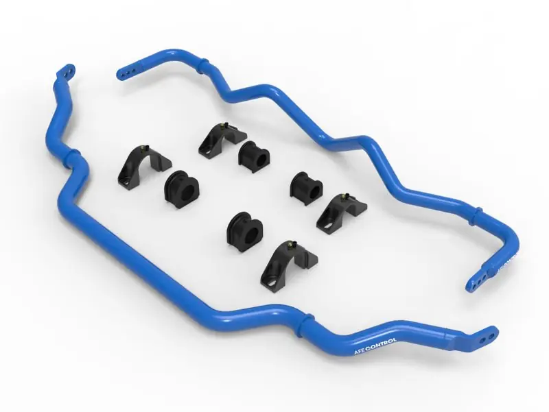 aFe Front and Rear Control Sway Bar Set - Blue | Nissan 370z (AFE440-712001-L)