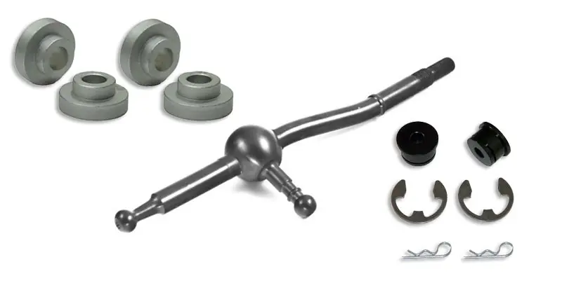 Torque Solution Short Shifter, Base, and Shifter Cable Bushing Combo (10-15 Evo X) (TQSTS-SS-005B)