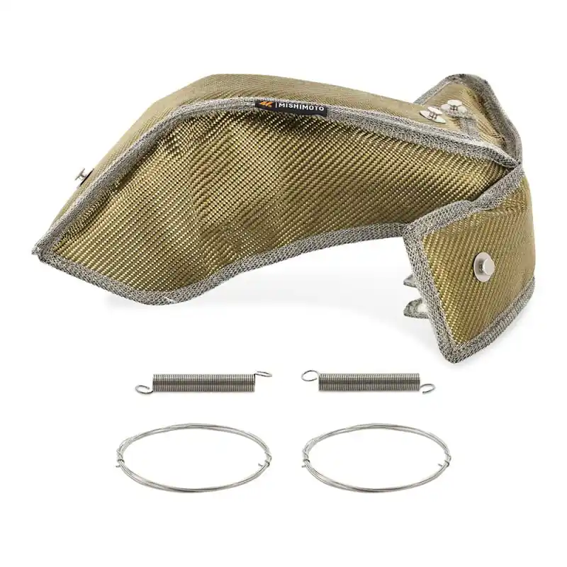 Mishimoto Titanium Turbo Blanket (15-21 Ford Mustang Ecoboost) (MISMMTB-MUS4-15)