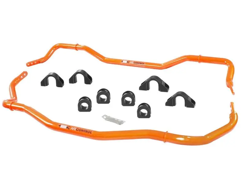 aFe Control Front & Rear Sway Bar Set (15-17 Ford Mustang S550) (AFE440-301001-N)