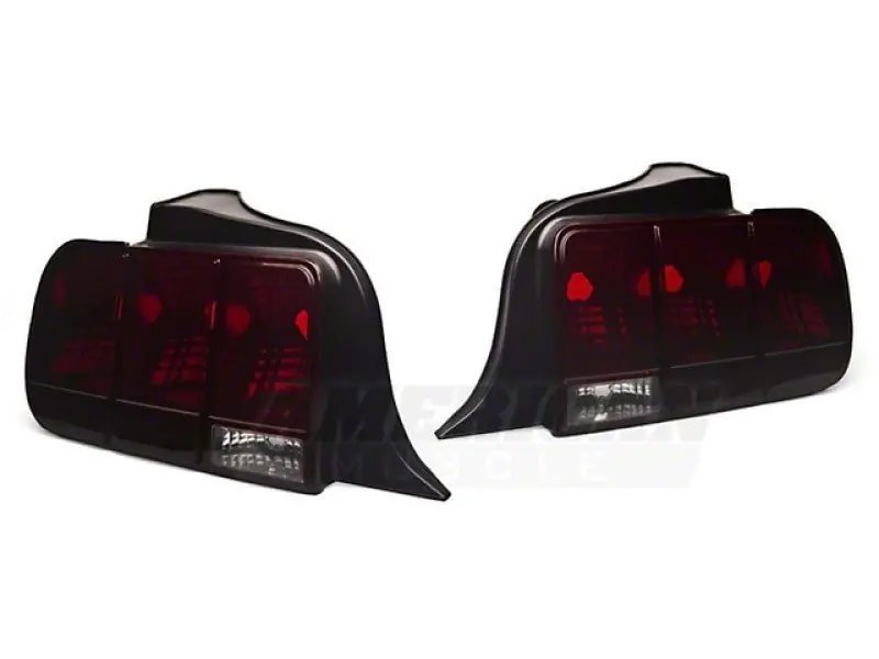 Raxiom Tail Lights- Black Housing Smoked Lens (05-09 Ford Mustang) (RAX49066)