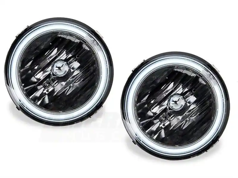 Raxiom LED Halo Fog Lights Chrome (05-12 Ford Mustang GT) (RAX49133)