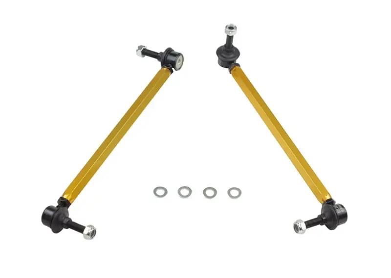 Whiteline Front Swaybar Link Kit H/Duty Adj Steel Ball (04-08 Mazda 3) (WHLKLC151)