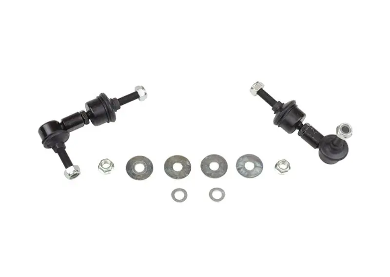 Whiteline BK Rear Swaybar Link Kit H/Duty Adj Steel Ball (04-13 Mazda 3) (WHLKLC157)