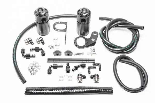 Radium CCV Fluid Lock Catch Can Kit (17+ Honda Civic Type-R) (RAD20-0825-FL)