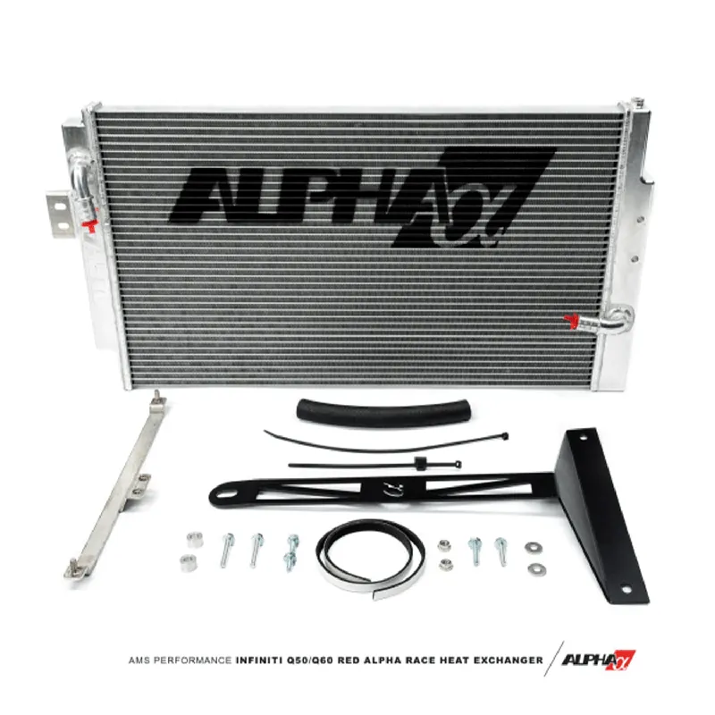 AMS Performance VR30 Alpha Race Heat Exchanger (Infiniti 17+ Q60/16+ Q50) (AMSALP.28.02.0004-1)