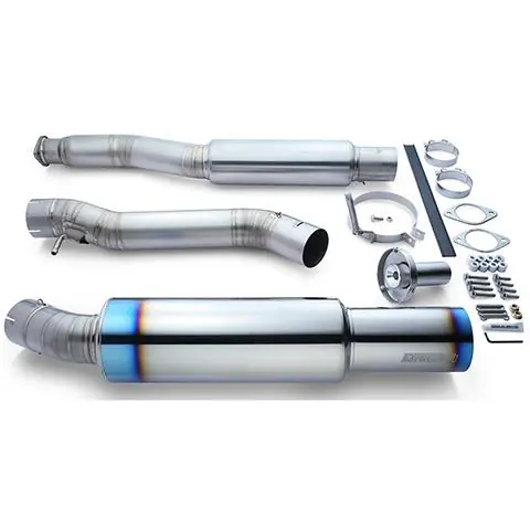 Tomei Titanium Mid-Pipe/Muffler Kit (16-23 Infiniti Q50 3.0T) (TB6110-NS21A)