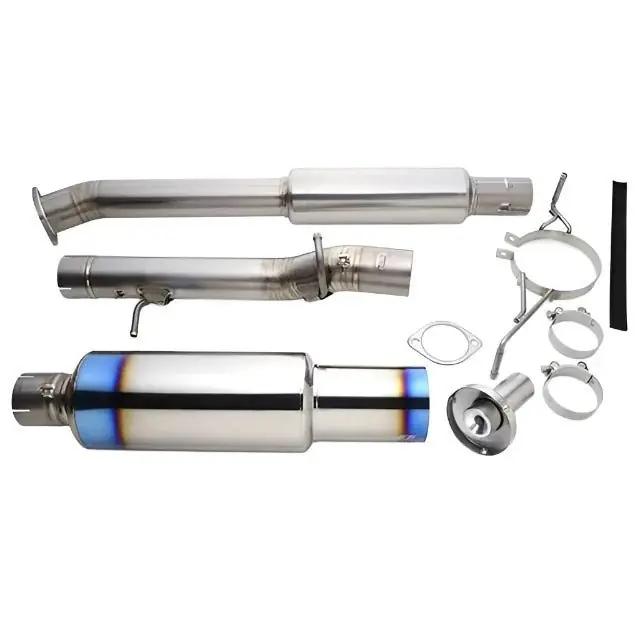Tomei Single Exit Full Titanium Cat-back Exhaust (99-02 Nissan Skyline R34) (TB6090-NS06A)