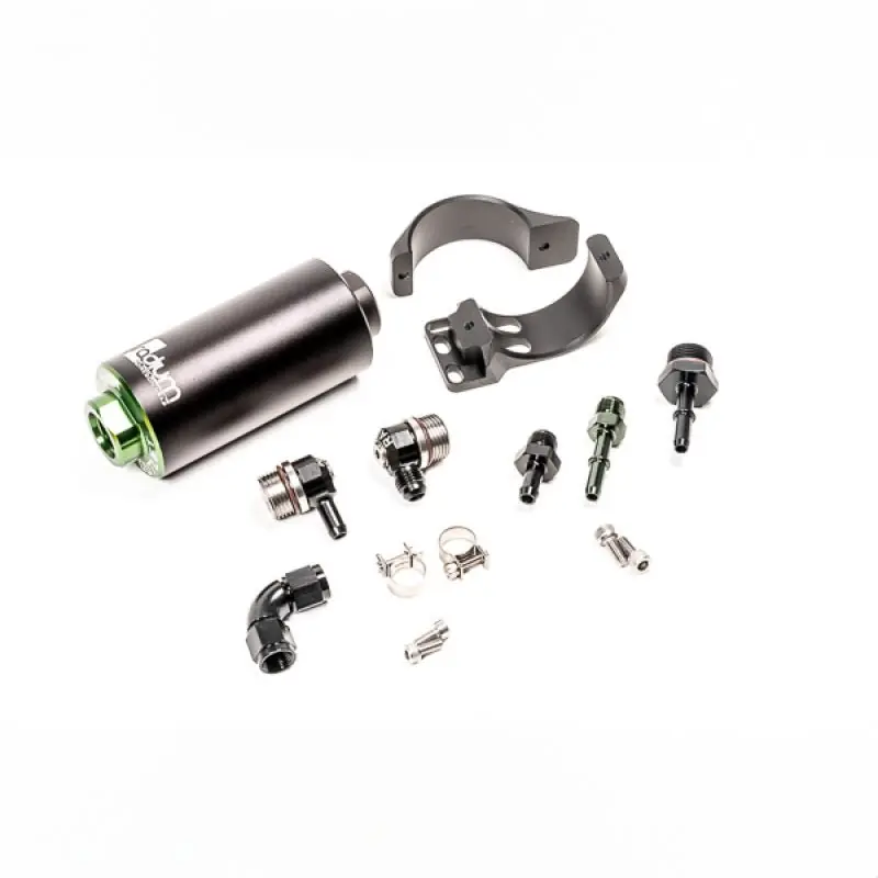 Radium Engineering Fuel Filter Kit 10 Micron Stainless Filter (89-05 Mazda MX-5) (RAD20-1021-03)