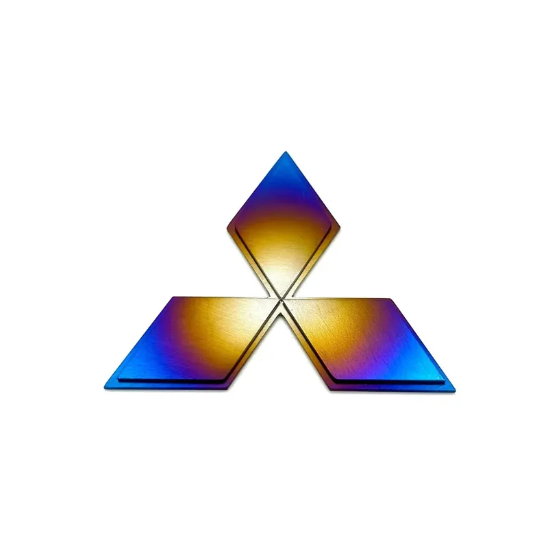 JDC Titanium "Diamond Star" Mitsubishi Badge | Universal