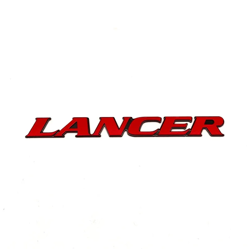 JDC Aluminum "Lancer" Trunk Badge | Evo 4/5/6/Universal
