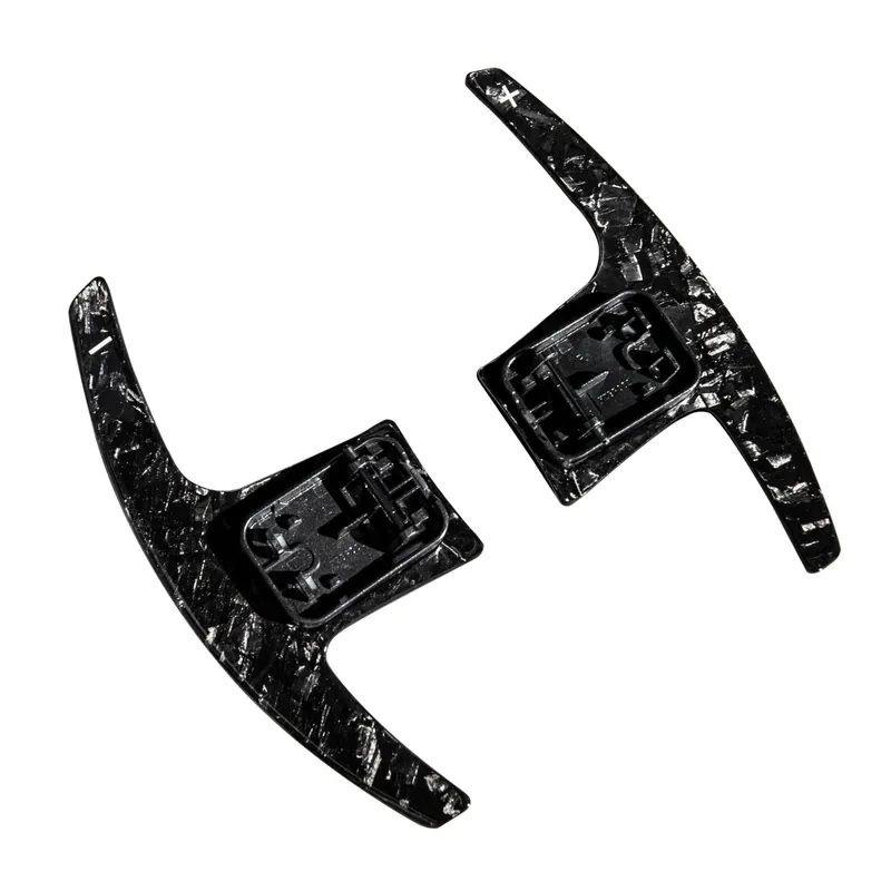 Rexpeed Forged Carbon Steering Wheel Shift Paddles Full Replacement | A90 Toyota Supra