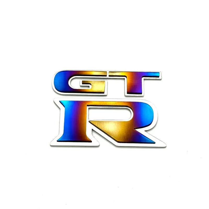 JDC Titanium "GT-R" Front Grill Badge | Nissan R35 GT-R
