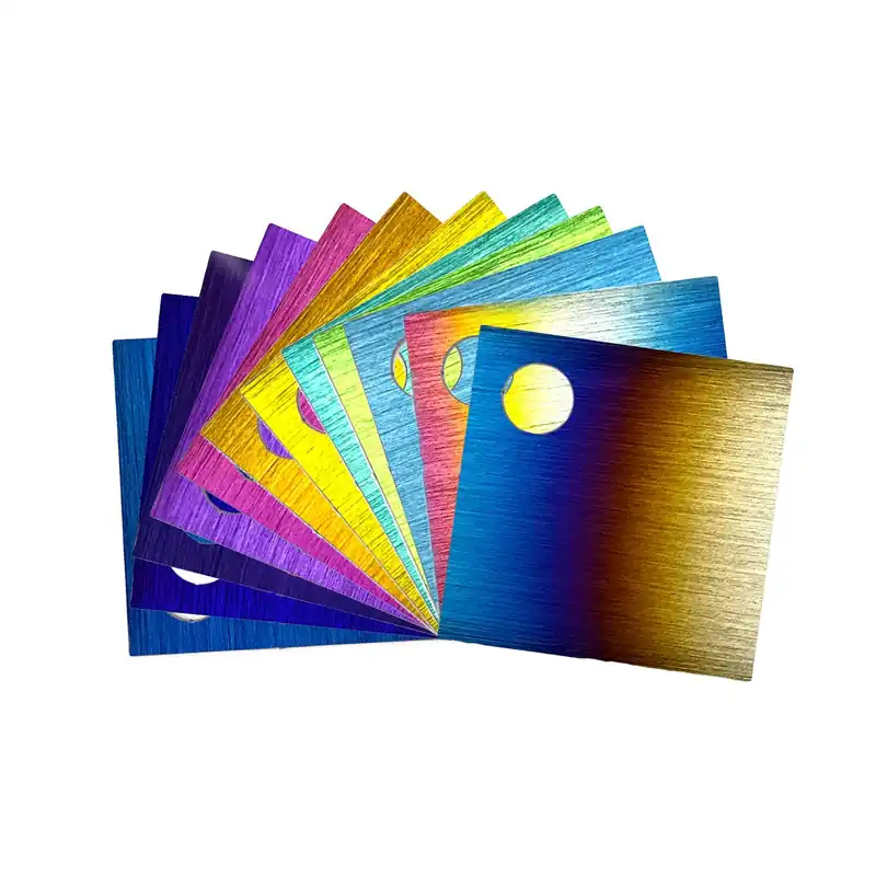 JDC Titanium Sample Color Swatches