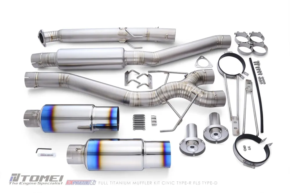 Tomei Titanium Cat-Back Exhaust System (FL5 Honda Civic Type-R)