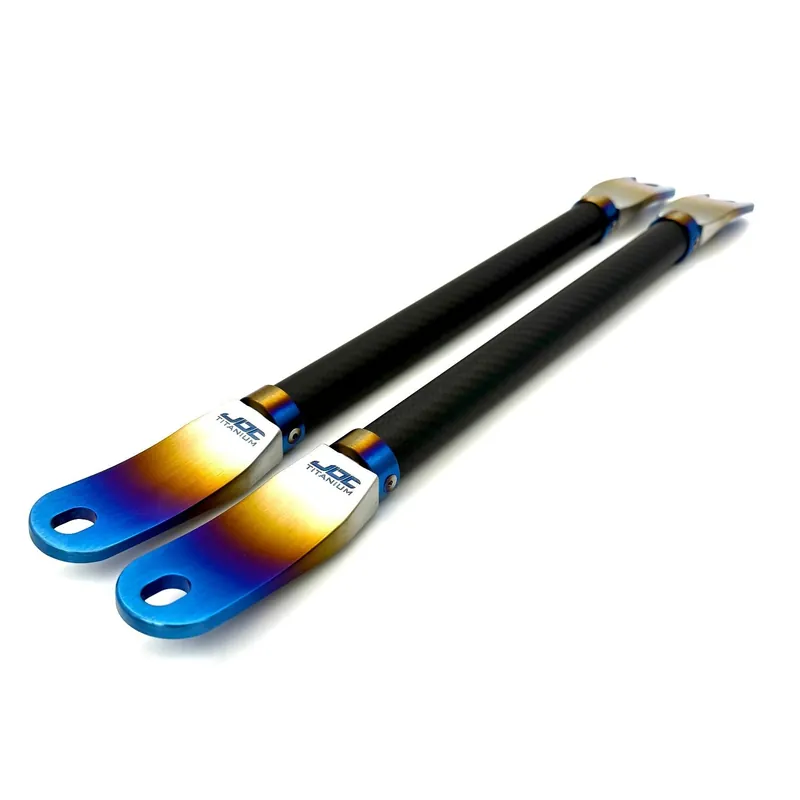 JDC Titanium & Carbon Front Strut Brace Set | A90 Toyota Supra/ BMW Z4