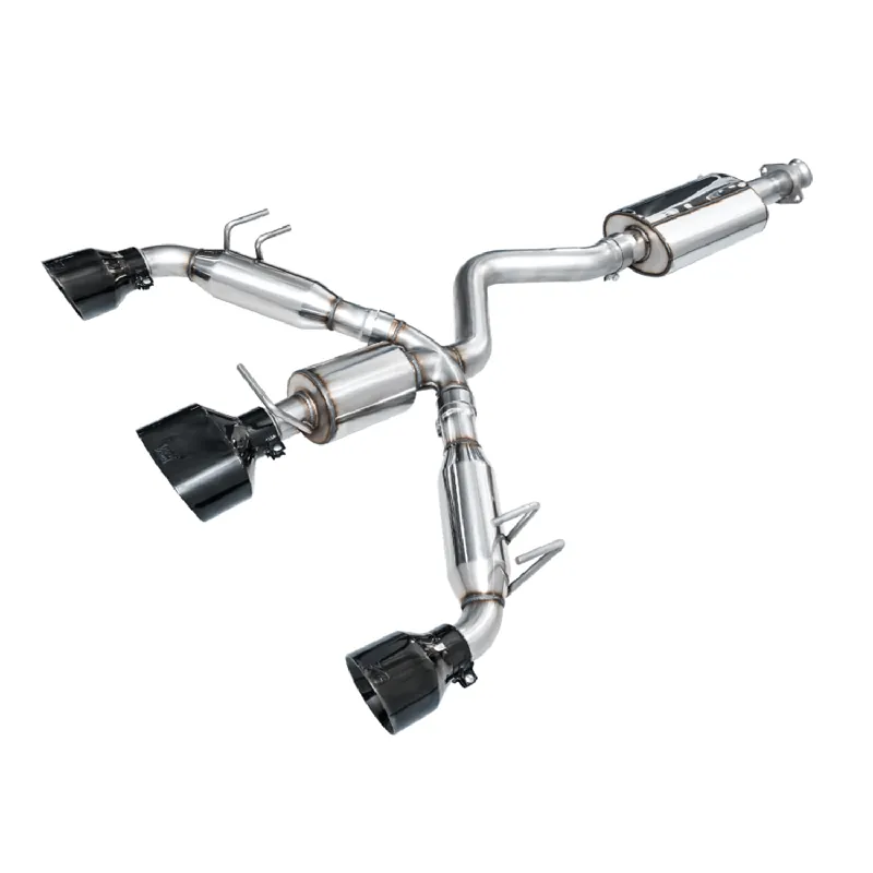 AWE Tuning 2023+ Toyota GR Corolla Touring Edition Exhaust - Diamond Black Tips (AWE3015-53472)