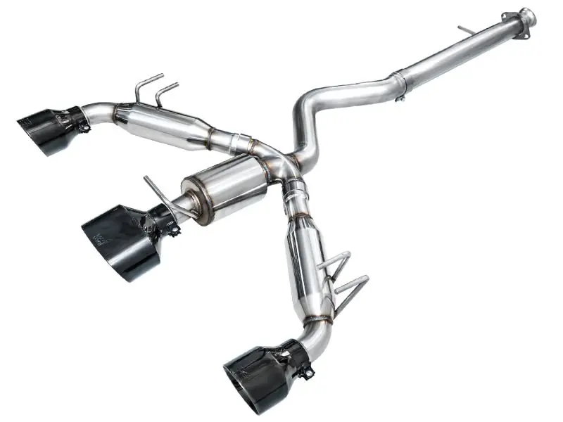 AWE Tuning 2023+ Toyota GR Corolla Track Edition Exhaust - Diamond Black Tips (AWE3020-53472)