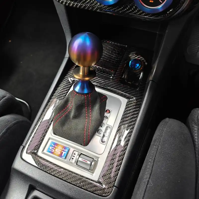 JDC Titanium "SST" Shifter Console Badge | Mitsubishi Evo X