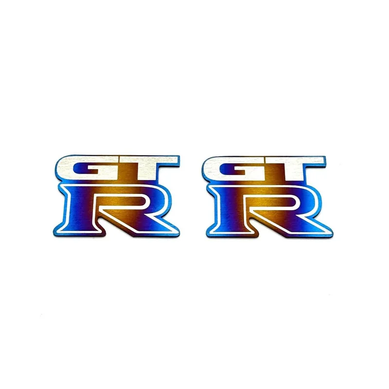 JDC Titanium "GT-R" Fender Badge | Nissan R35 GT-R
