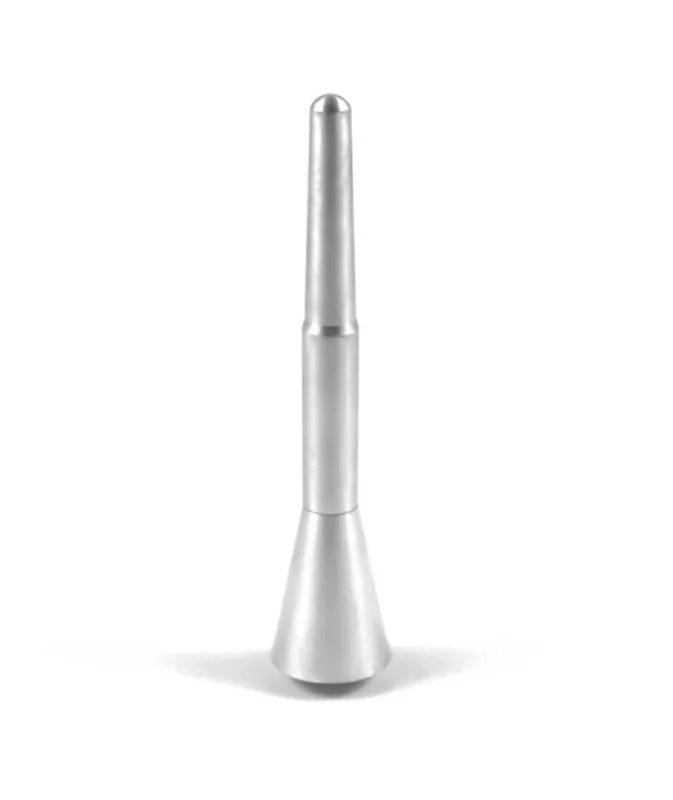 Torque Solution Billet Shorty Antenna (Silver) (2005+ Mazda MX-5 Miata) (TQSTS-BA-BL9-1)