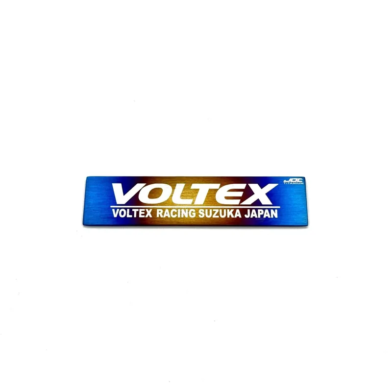 JDC Titanium "Voltex" Badge | Universal