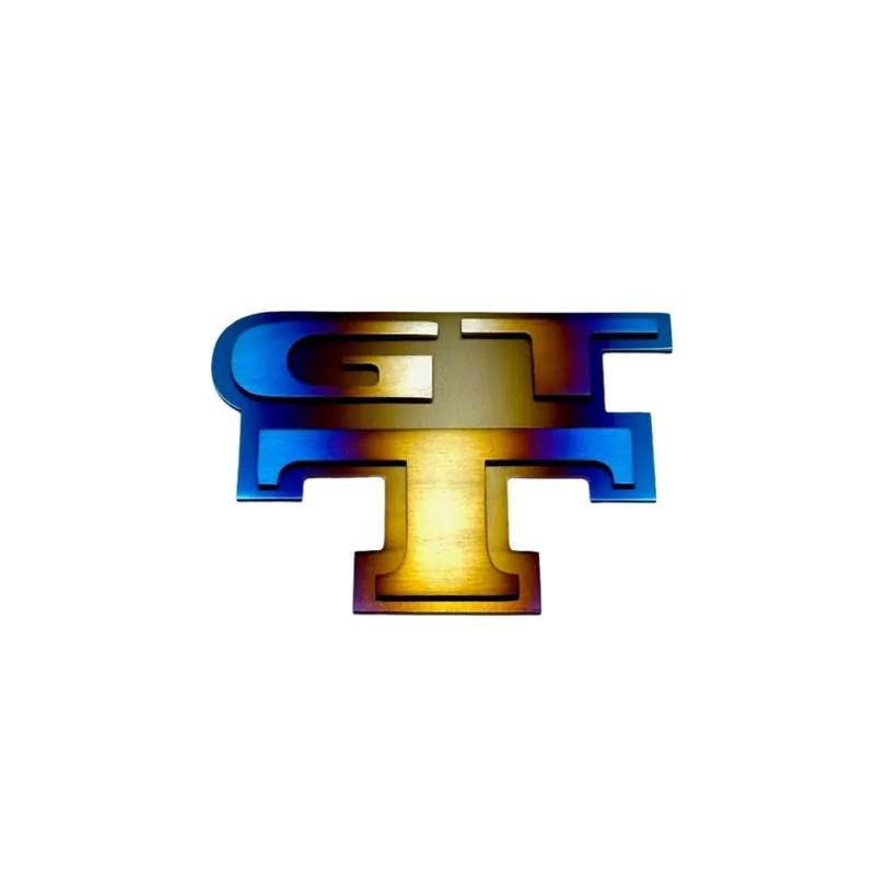 JDC Titanium "GTT" Badge | Nissan Skyline R34 GTT