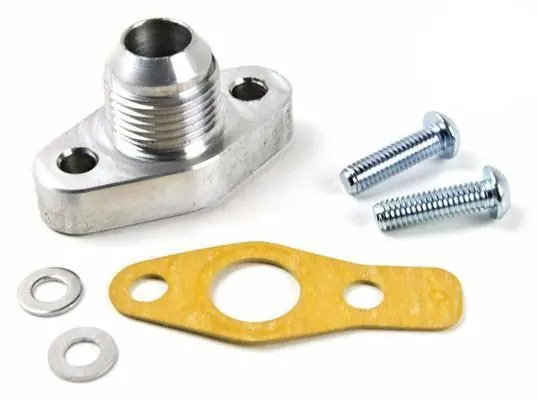 MAP Oil Drain Flange for MHI Turbochargers (Evo 8/9)
