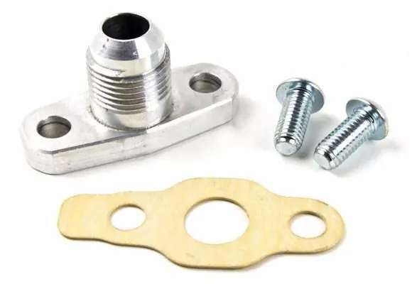 MAP Oil Drain Flange for T25/T28 Turbochargers (Evo 8/9)