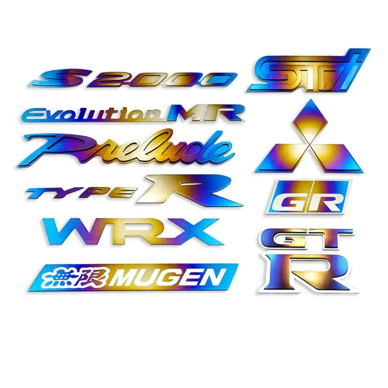 JDC Titanium Custom Badges