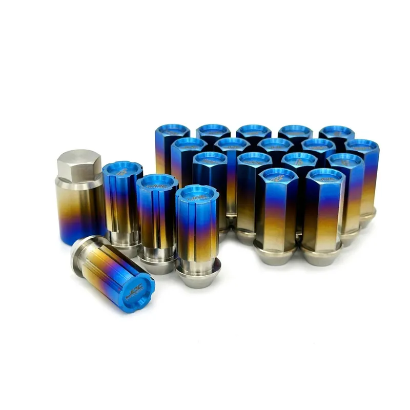 JDC Titanium Closed-End Lug Nuts