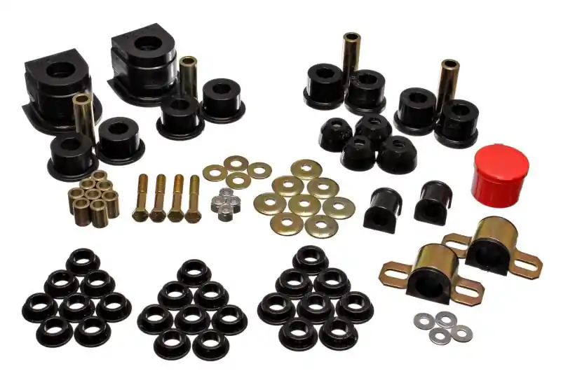Energy Suspension 86-91 Mazda RX7 Black Hyper-Flex Master Bushing Set (ENG11.18101G)