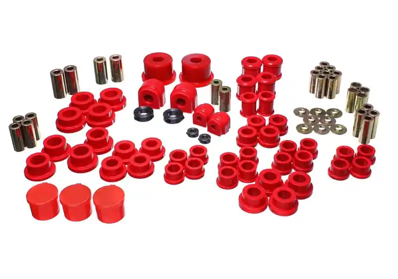 Energy Suspension 2016 Mazda Miata (ND) Red Hyper-flex Master Bushing Set (ENG11.18105R)
